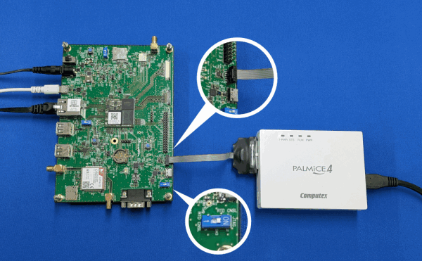 PALMiCE4の接続