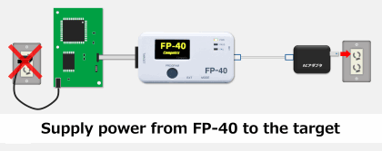 Eliminate Target board power supply