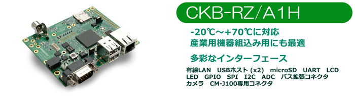 CKB-RZ/A1H の紹介