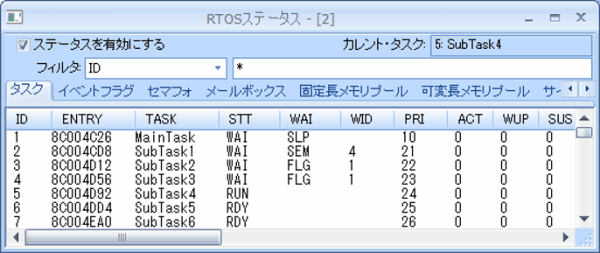 CSIDE画面